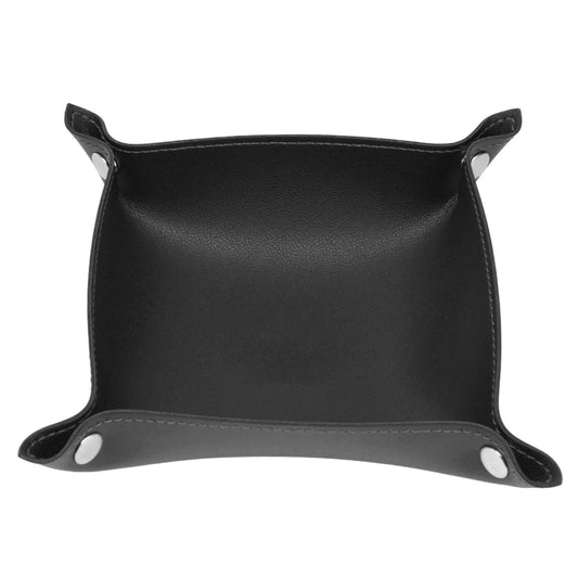 Leather Tray Fashionable Design Artificial Leather Durable Wide Application Mens Valet Tray for Jewelry Watch V1294-YM0523-3118220005112