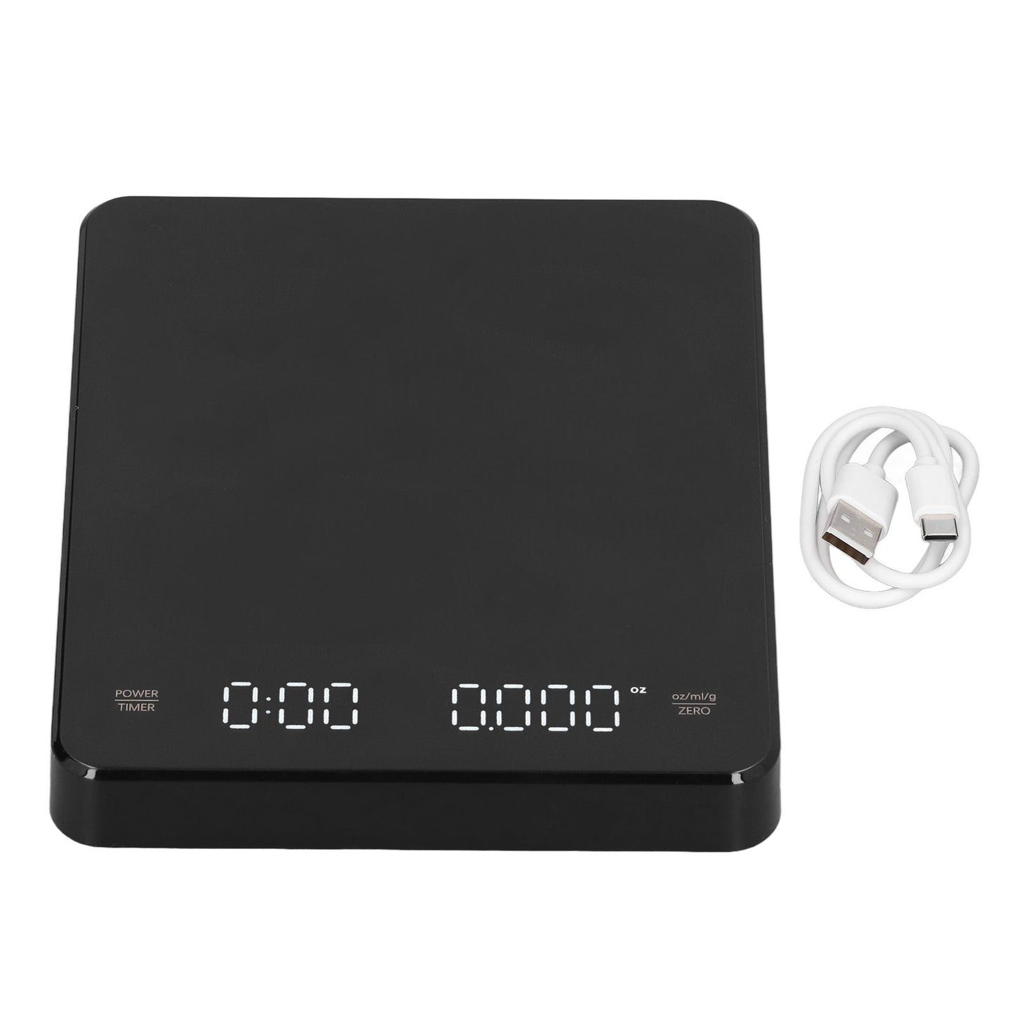 Electronic Coffee Scale Rechargeable High Temperature Resistance 3KG Kitchen Scale for Home V1294-YM0523-3118220006611