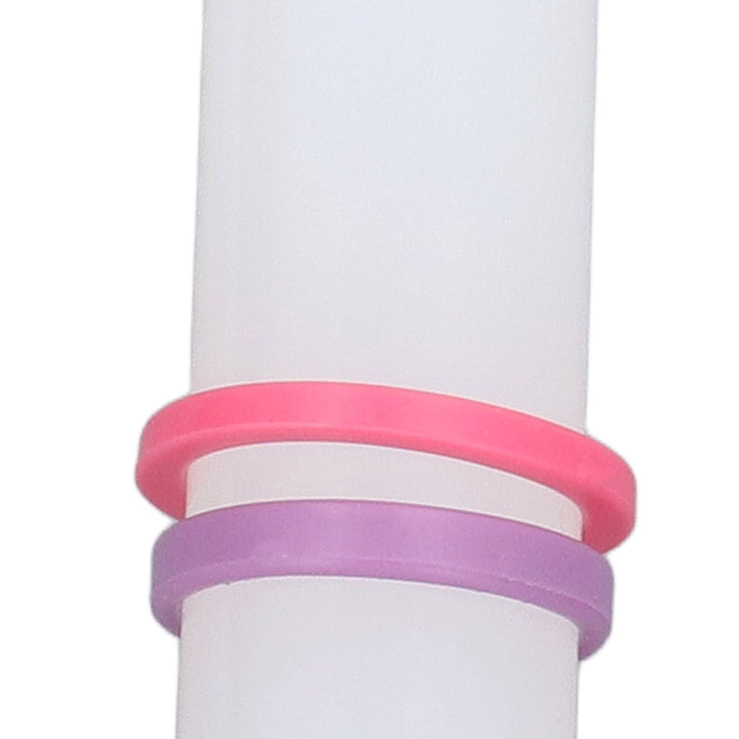 2Pcs Plastic Rolling Pin Safe Durable Sturdy Plastic Nonstick Surface Wide Application Small Rolling Pin V1294-YM0523-3118220006711