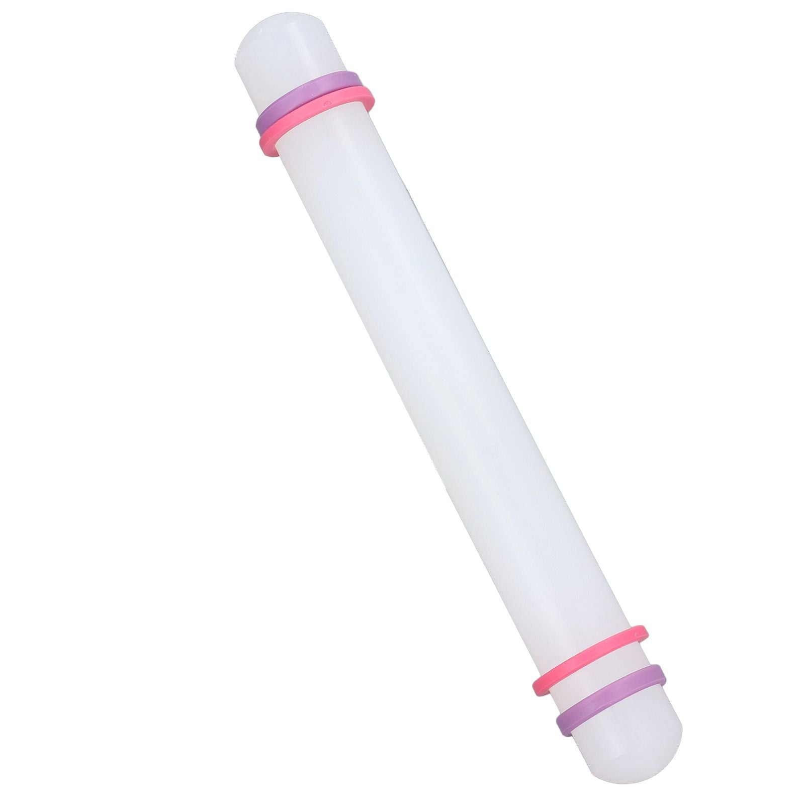 2Pcs Plastic Rolling Pin Safe Durable Sturdy Plastic Nonstick Surface Wide Application Small Rolling Pin V1294-YM0523-3118220006711