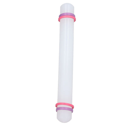 2Pcs Plastic Rolling Pin Safe Durable Sturdy Plastic Nonstick Surface Wide Application Small Rolling Pin V1294-YM0523-3118220006711