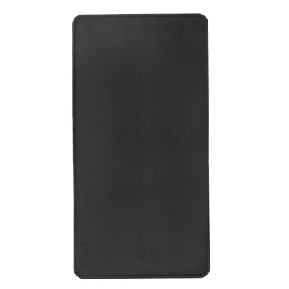 Silicone Insulation Pad Black Rectangle Heat Resisting Safe Handling Heat Insulation Pad for Kitchen V1294-YM0523-3118220007411