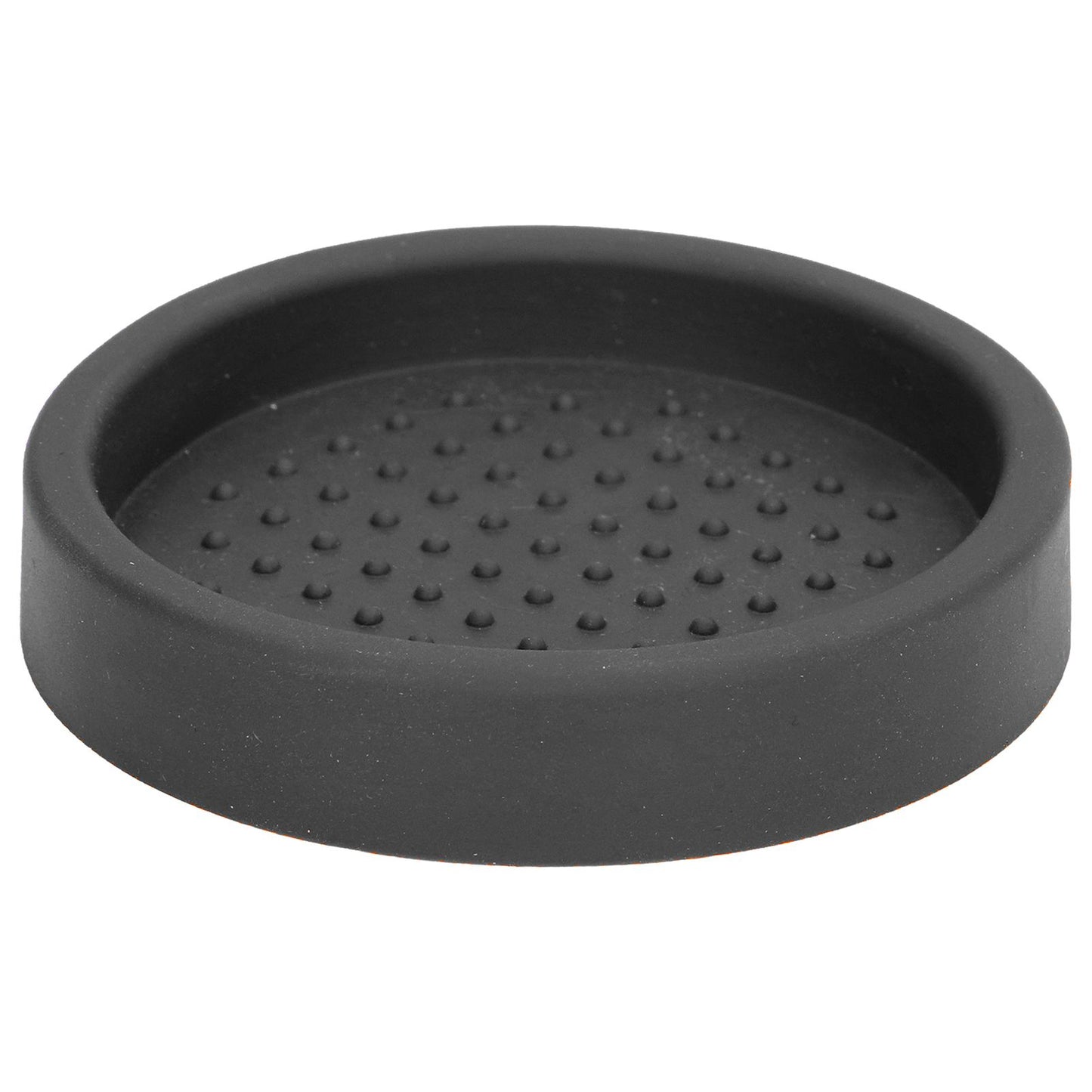 Round Silicone Coffee Tamper Mat Soft Heat Resistant Portable Coffee Tamper Pad for HomeBlack V1294-YM0523-3118220008811