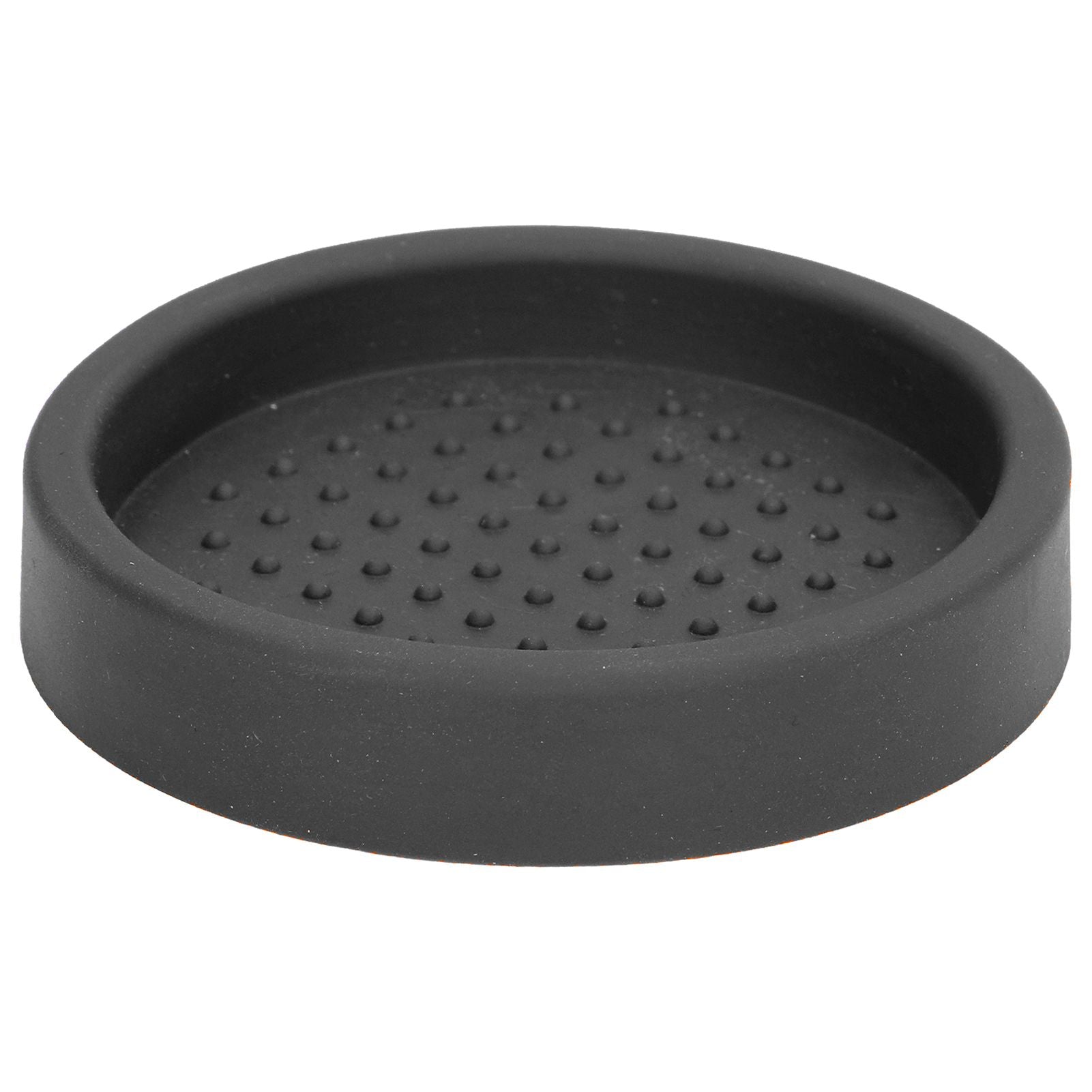 Round Silicone Coffee Tamper Mat Soft Heat Resistant Portable Coffee Tamper Pad for HomeBlack V1294-YM0523-3118220008811