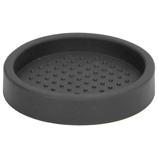 Round Silicone Coffee Tamper Mat Soft Heat Resistant Portable Coffee Tamper Pad for HomeBlack V1294-YM0523-3118220008811