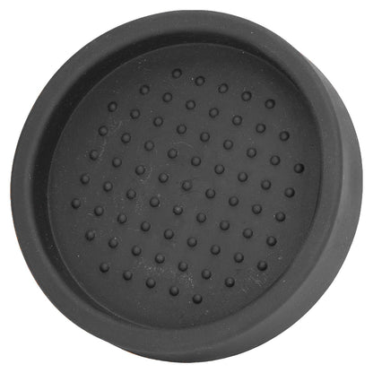 Round Silicone Coffee Tamper Mat Soft Heat Resistant Portable Coffee Tamper Pad for HomeBlack V1294-YM0523-3118220008811