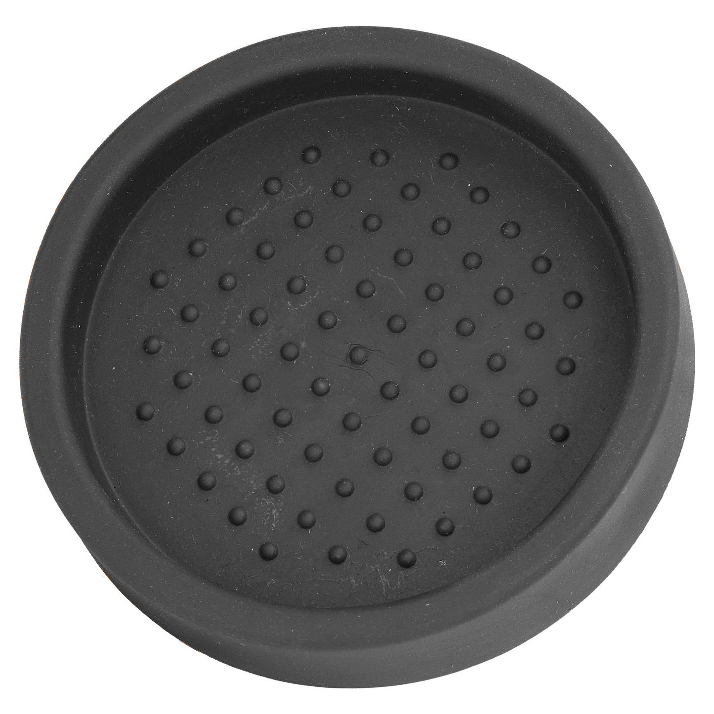 Round Silicone Coffee Tamper Mat Soft Heat Resistant Portable Coffee Tamper Pad for HomeBlack V1294-YM0523-3118220008811
