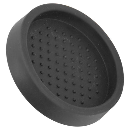 Round Silicone Coffee Tamper Mat Soft Heat Resistant Portable Coffee Tamper Pad for HomeBlack V1294-YM0523-3118220008811