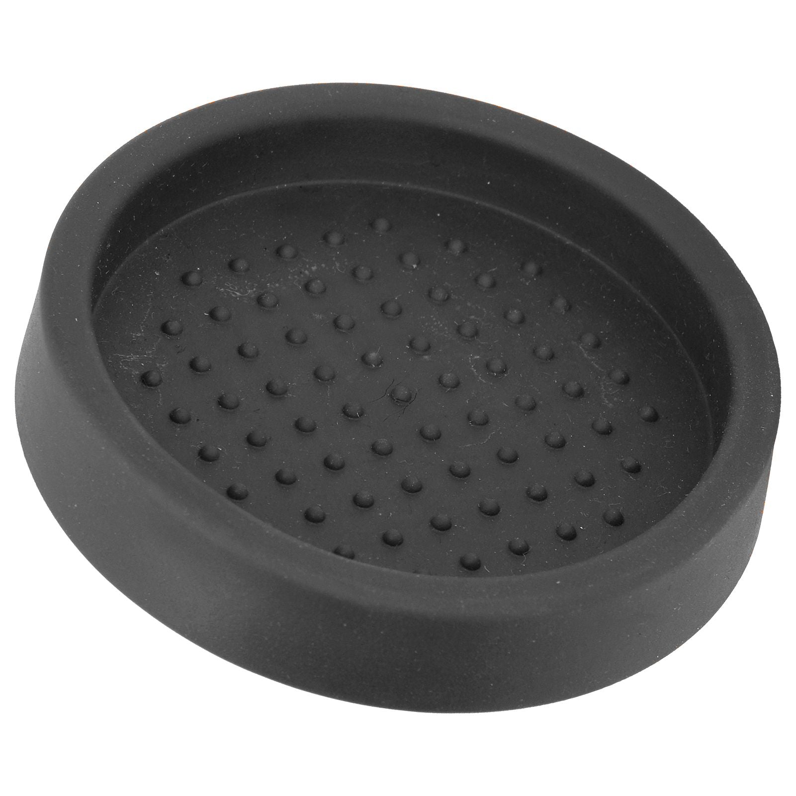 Round Silicone Coffee Tamper Mat Soft Heat Resistant Portable Coffee Tamper Pad for HomeBlack V1294-YM0523-3118220008811
