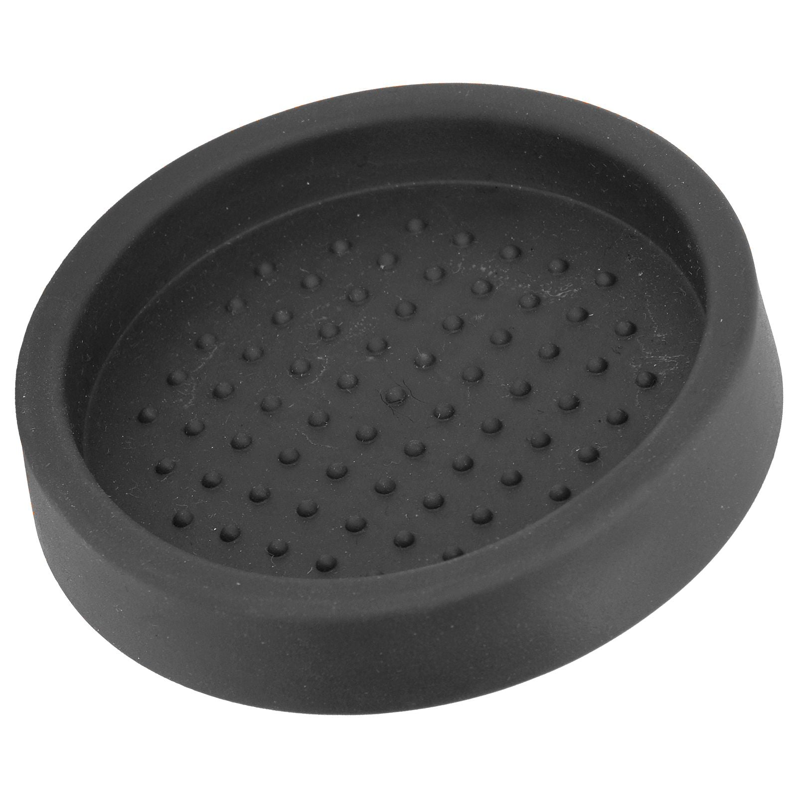 Round Silicone Coffee Tamper Mat Soft Heat Resistant Portable Coffee Tamper Pad for HomeBlack V1294-YM0523-3118220008811