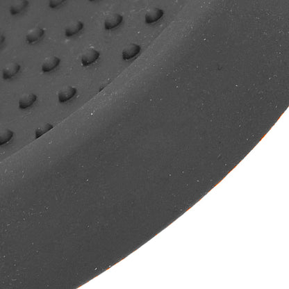 Round Silicone Coffee Tamper Mat Soft Heat Resistant Portable Coffee Tamper Pad for HomeBlack V1294-YM0523-3118220008811