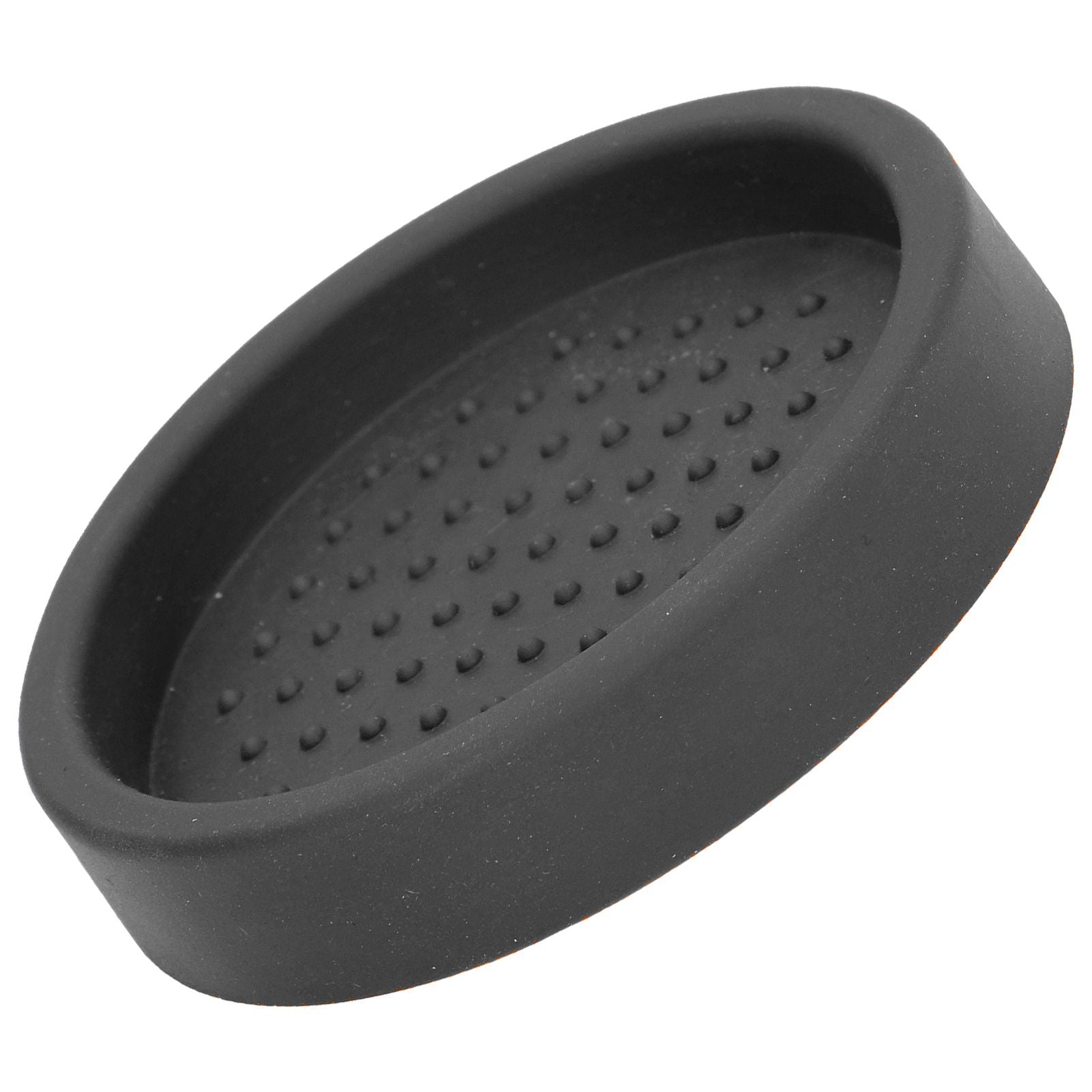 Round Silicone Coffee Tamper Mat Soft Heat Resistant Portable Coffee Tamper Pad for HomeBlack V1294-YM0523-3118220008811