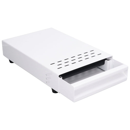 Coffee Knock Box Drawer Stainless Steel Thickened Coffee Residue Powder Box for Household ShopWhite V1294-YM0523-3118220010911