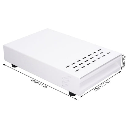 Coffee Knock Box Drawer Stainless Steel Thickened Coffee Residue Powder Box for Household ShopWhite V1294-YM0523-3118220010911