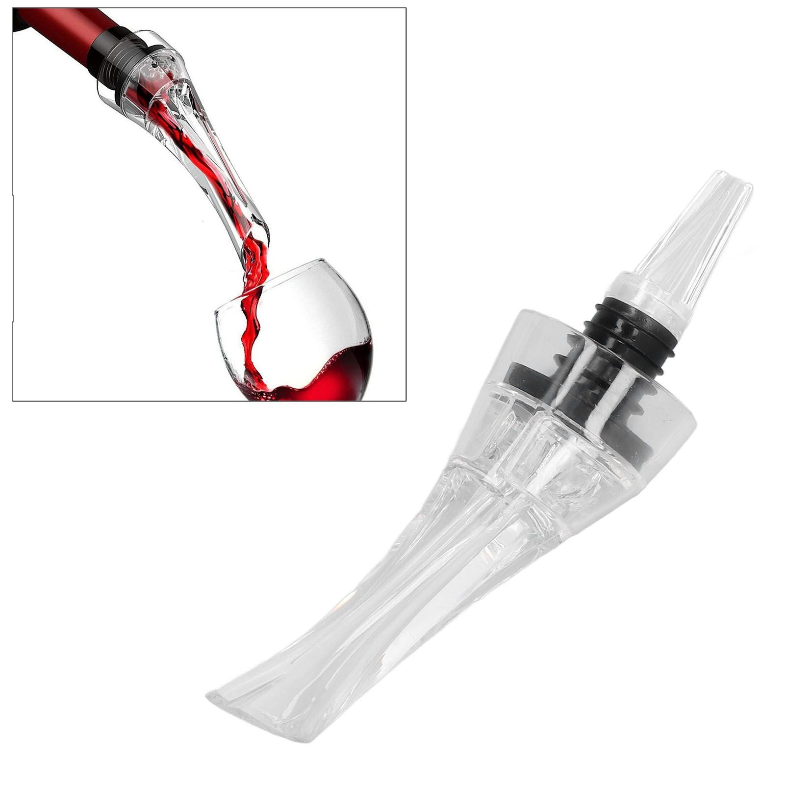 Wine Aerator Safe Stable Eagle Spout Drip Less Pouring Easy Assembly Elegant Design Wine Pourer for Bar Home V1294-YM0523-3118220012611