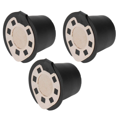 50ML Coffee Capsule Pods Cup with Spoon Brush Reusable Filter Stainless Steel Replacement for NespressoGold V1294-YM0523-3118220012911