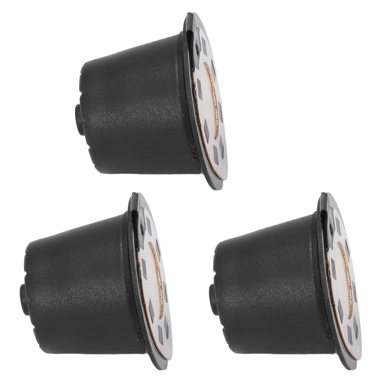 50ML Coffee Capsule Pods Cup with Spoon Brush Reusable Filter Stainless Steel Replacement for NespressoGold V1294-YM0523-3118220012911