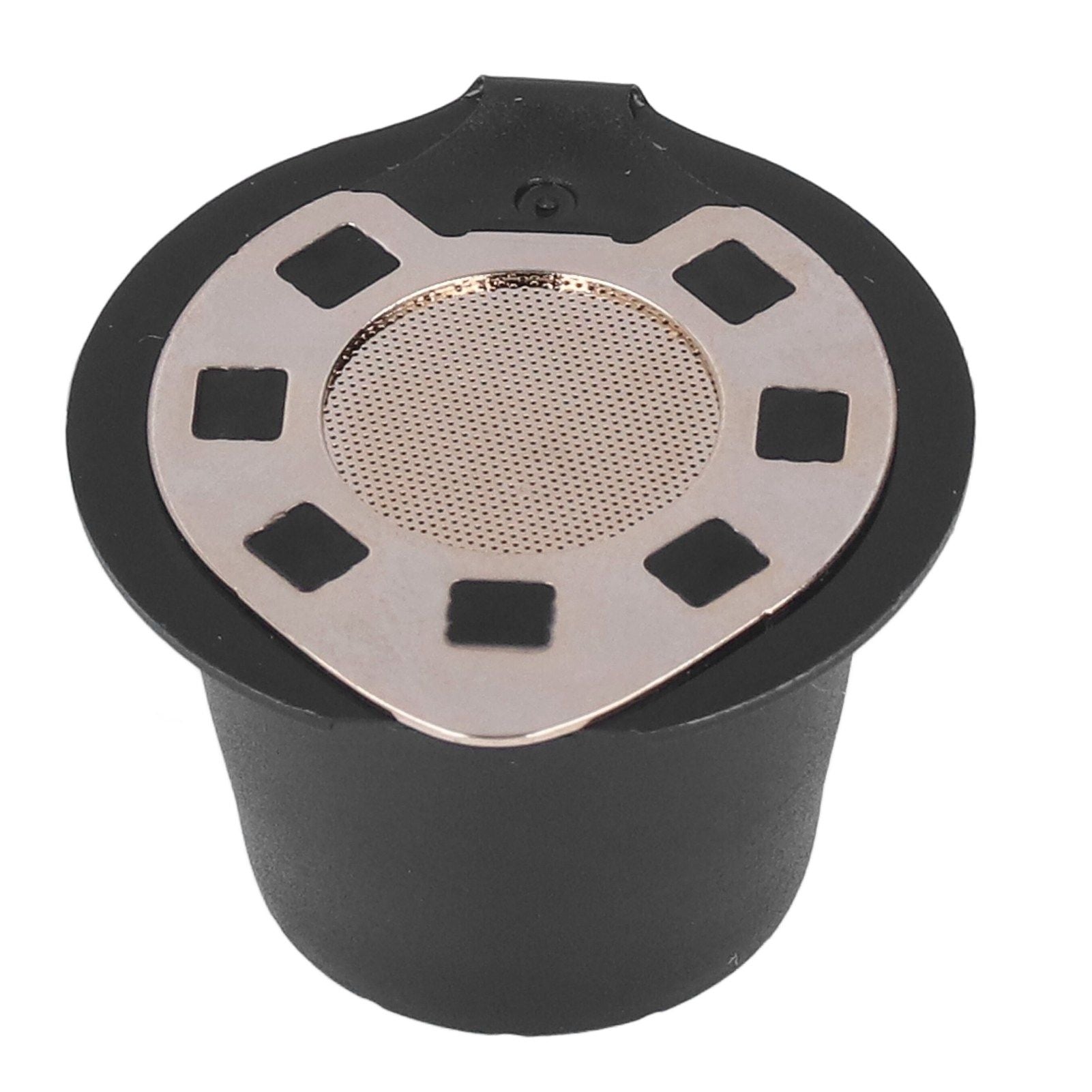50ML Coffee Capsule Pods Cup with Spoon Brush Reusable Filter Stainless Steel Replacement for NespressoGold V1294-YM0523-3118220012911