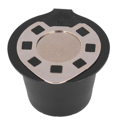 50ML Coffee Capsule Pods Cup with Spoon Brush Reusable Filter Stainless Steel Replacement for NespressoGold V1294-YM0523-3118220012911