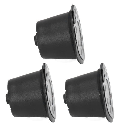 50ML Coffee Capsule Pods Cup with Spoon Brush Reusable Filter Stainless Steel Replacement for NespressoChrome V1294-YM0523-3118220012912