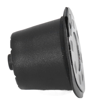50ML Coffee Capsule Pods Cup with Spoon Brush Reusable Filter Stainless Steel Replacement for NespressoChrome V1294-YM0523-3118220012912