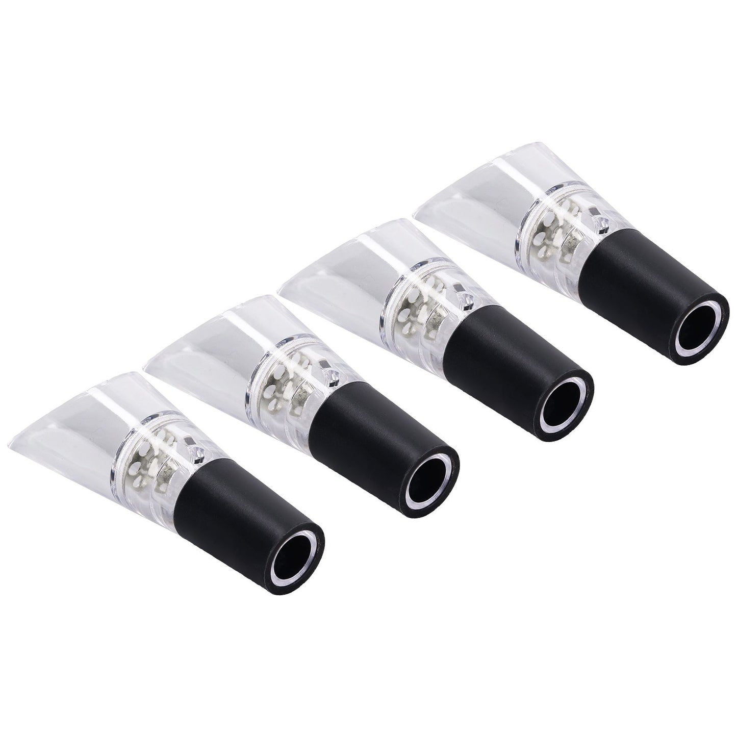 4PCS Wine Aerator Pourer PC Eco Friendly Decanter Spout Bar Accessories for Household PartySilver V1294-YM0523-3118220013311