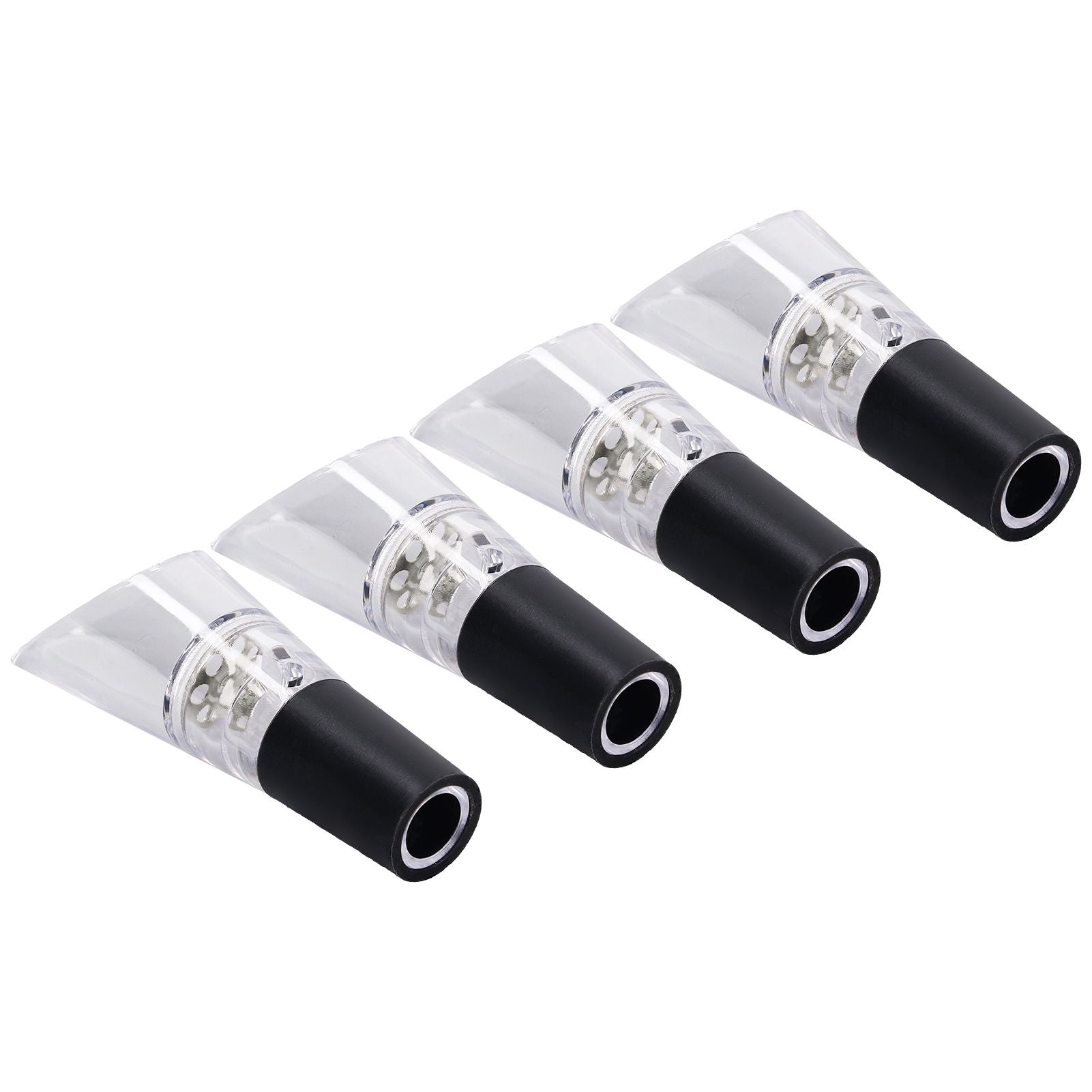 4PCS Wine Aerator Pourer PC Eco Friendly Decanter Spout Bar Accessories for Household PartySilver V1294-YM0523-3118220013311