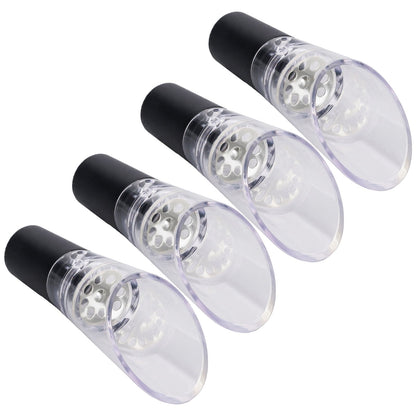 4PCS Wine Aerator Pourer PC Eco Friendly Decanter Spout Bar Accessories for Household PartySilver V1294-YM0523-3118220013311