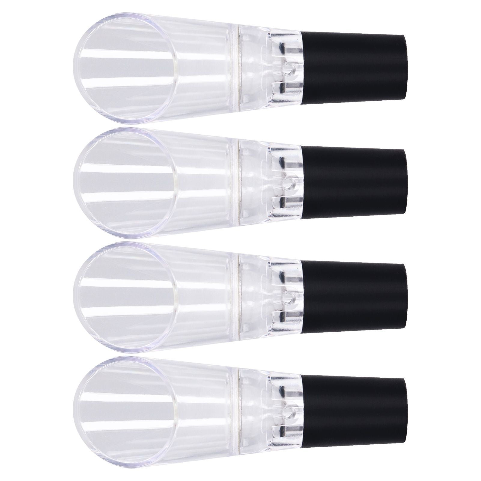 4PCS Wine Aerator Pourer PC Eco Friendly Decanter Spout Bar Accessories for Household PartySilver V1294-YM0523-3118220013311