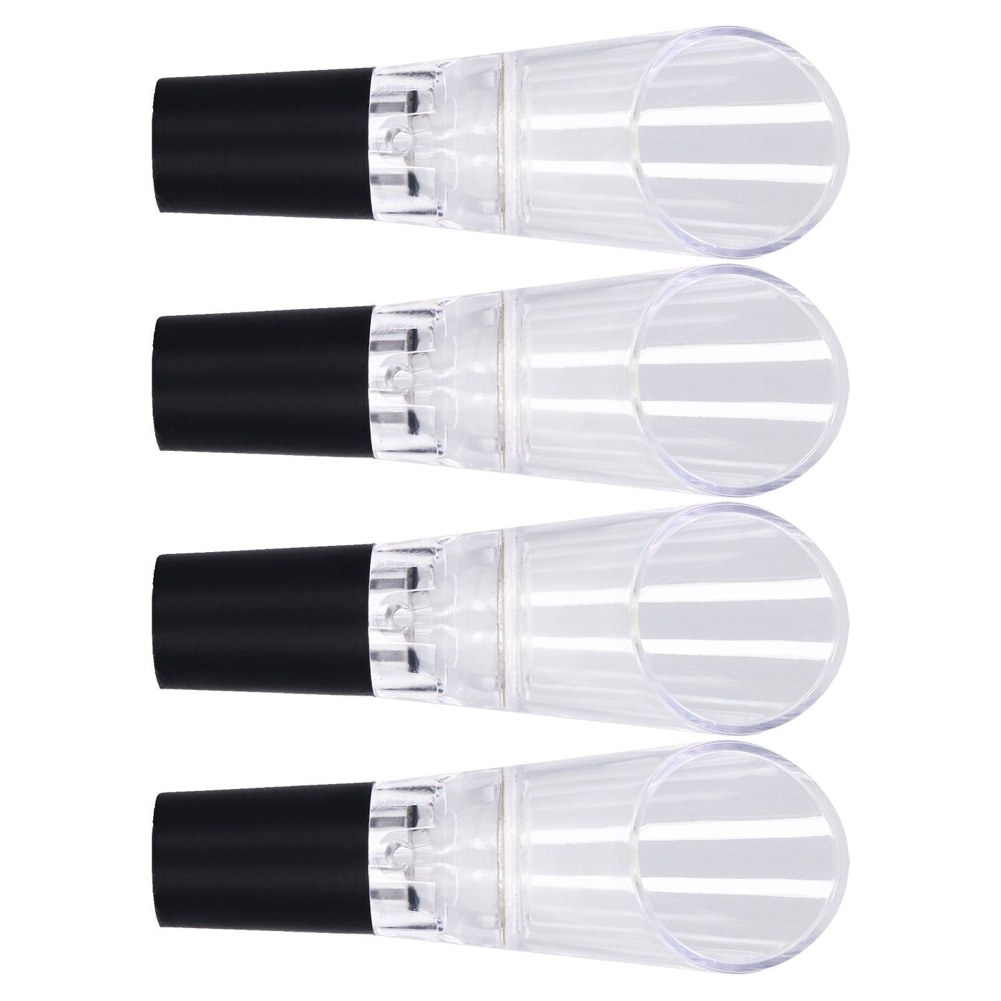 4PCS Wine Aerator Pourer PC Eco Friendly Decanter Spout Bar Accessories for Household PartySilver V1294-YM0523-3118220013311