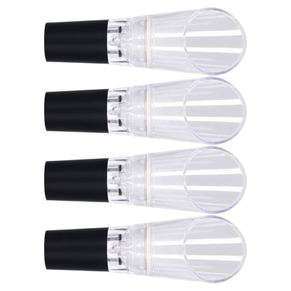 4PCS Wine Aerator Pourer PC Eco Friendly Decanter Spout Bar Accessories for Household PartySilver V1294-YM0523-3118220013311