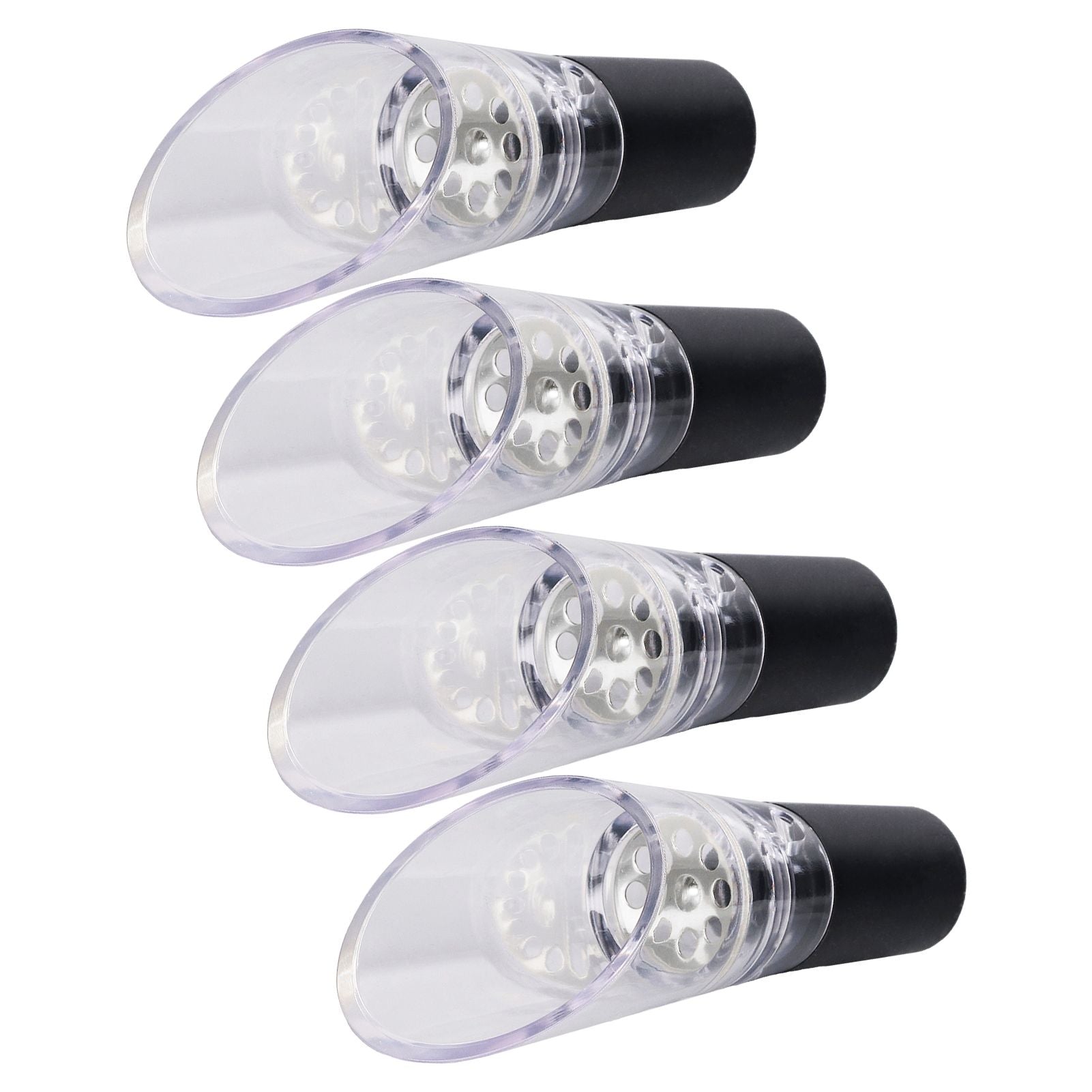 4PCS Wine Aerator Pourer PC Eco Friendly Decanter Spout Bar Accessories for Household PartySilver V1294-YM0523-3118220013311