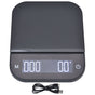 Coffee Scale Maximum 3KG Large LED Backlit Dual Units USB Charging Timing Function High Accuracy Kitchen Scale V1294-YM0523-3118220013811