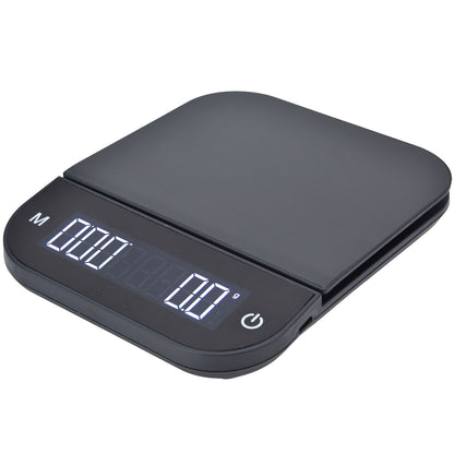 Coffee Scale Maximum 3KG Large LED Backlit Dual Units USB Charging Timing Function High Accuracy Kitchen Scale V1294-YM0523-3118220013811