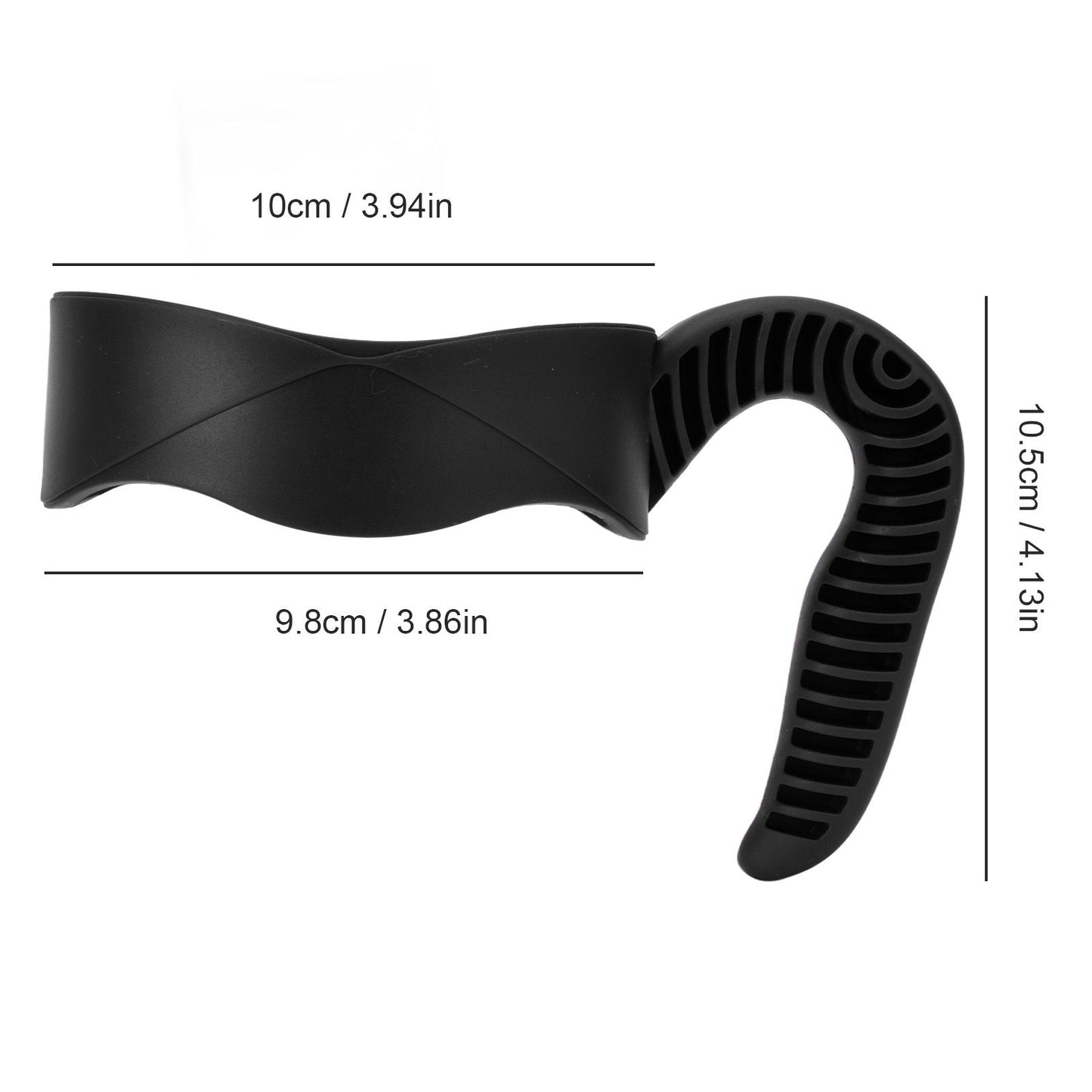 Mug Handle Plastic Ergonomic Jug Carrier Handle for 20oz-30oz Jugs Bottles and Most Other TumblersBlack V1294-YM0523-3118220014511