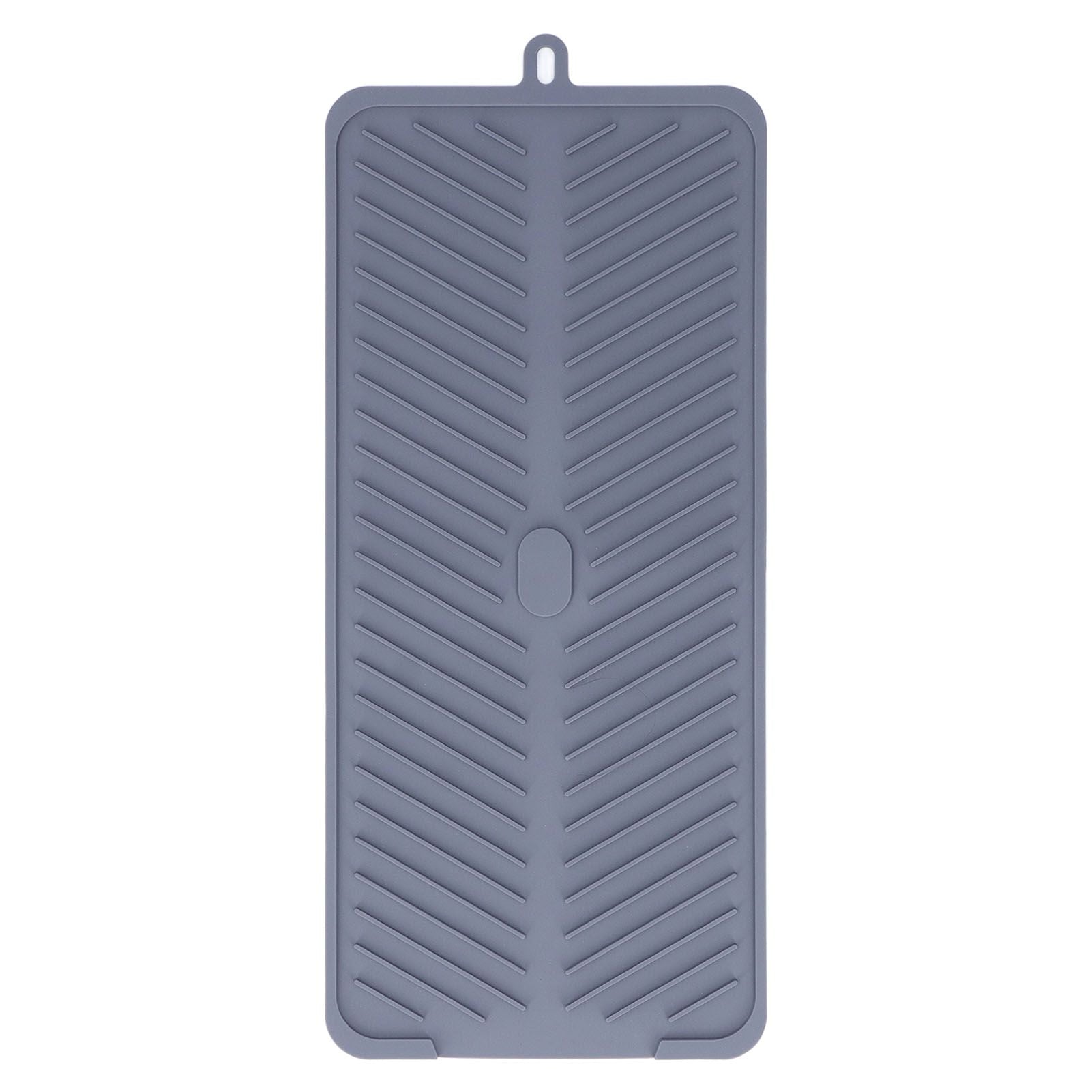 Silicone Dish Drying Mat Food Grade Silicone High Temperature Resistance Grey Dish Drainer Pad for Kitchen V1294-YM0523-3118220014711