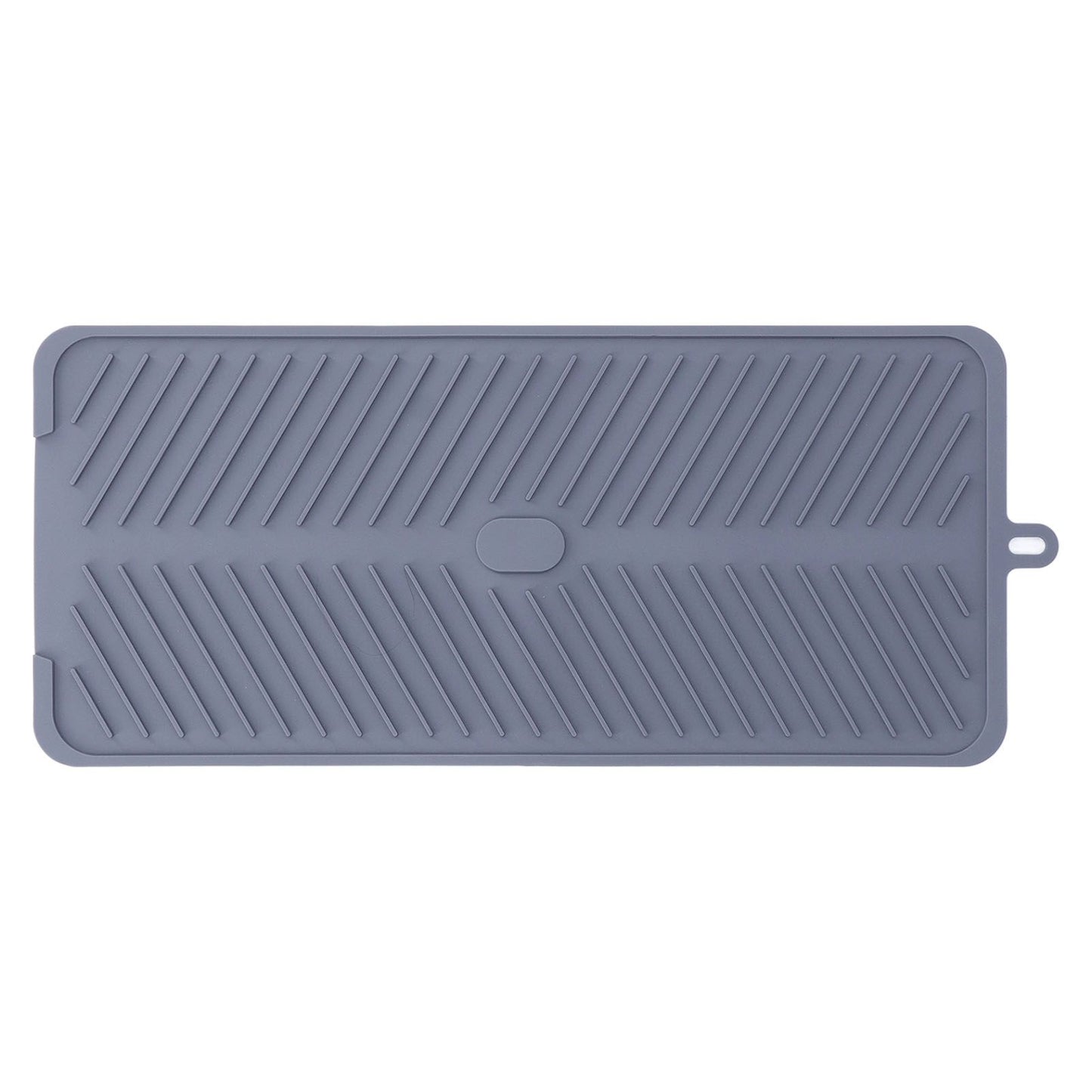 Silicone Dish Drying Mat Food Grade Silicone High Temperature Resistance Grey Dish Drainer Pad for Kitchen V1294-YM0523-3118220014711
