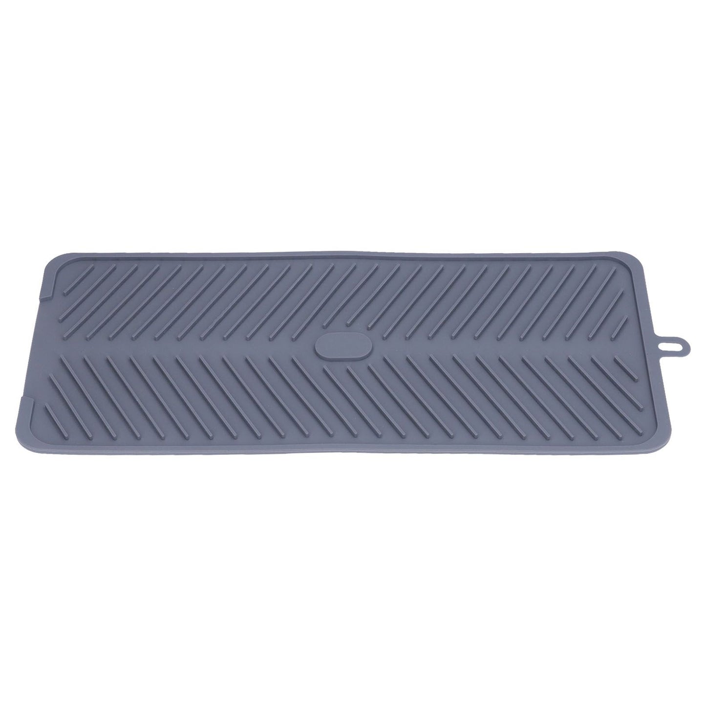 Silicone Dish Drying Mat Food Grade Silicone High Temperature Resistance Grey Dish Drainer Pad for Kitchen V1294-YM0523-3118220014711