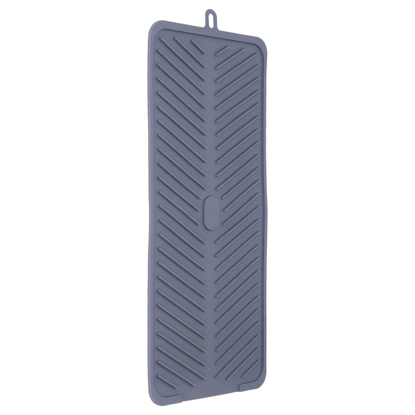 Silicone Dish Drying Mat Food Grade Silicone High Temperature Resistance Grey Dish Drainer Pad for Kitchen V1294-YM0523-3118220014711