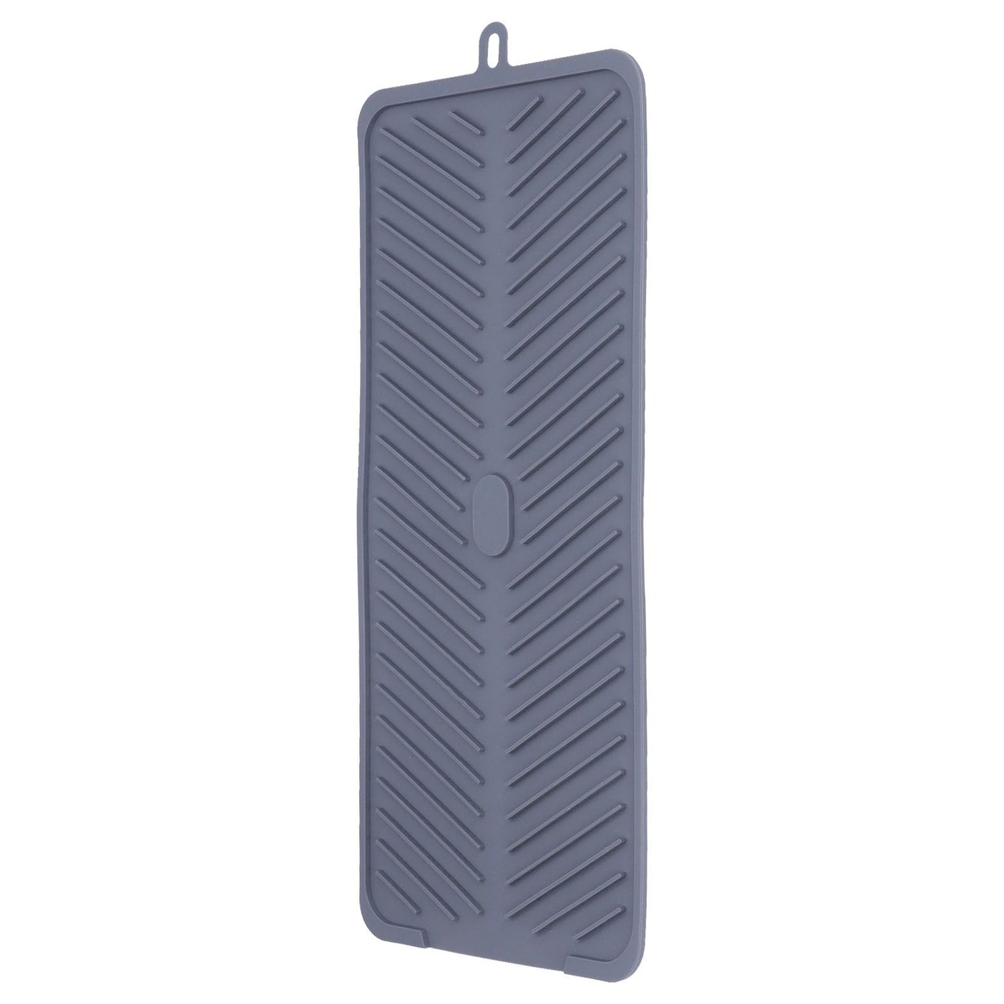 Silicone Dish Drying Mat Food Grade Silicone High Temperature Resistance Grey Dish Drainer Pad for Kitchen V1294-YM0523-3118220014711