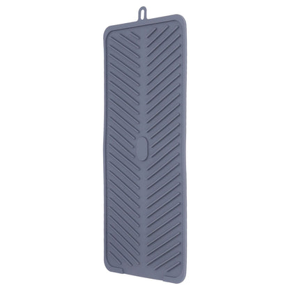 Silicone Dish Drying Mat Food Grade Silicone High Temperature Resistance Grey Dish Drainer Pad for Kitchen V1294-YM0523-3118220014711