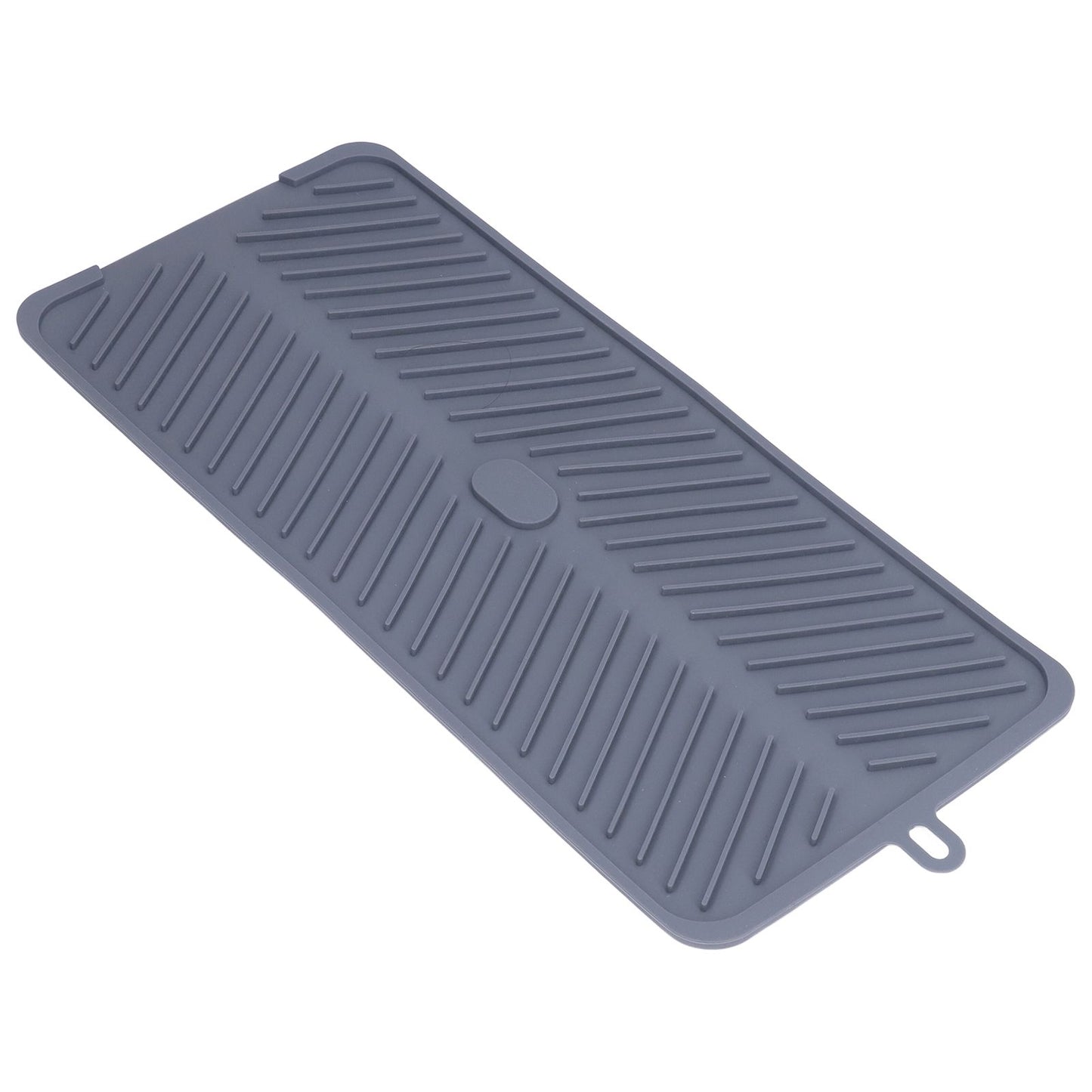 Silicone Dish Drying Mat Food Grade Silicone High Temperature Resistance Grey Dish Drainer Pad for Kitchen V1294-YM0523-3118220014711