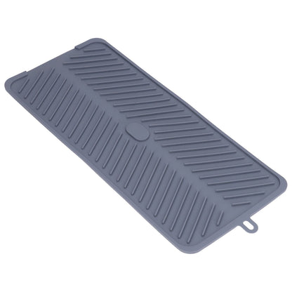 Silicone Dish Drying Mat Food Grade Silicone High Temperature Resistance Grey Dish Drainer Pad for Kitchen V1294-YM0523-3118220014711
