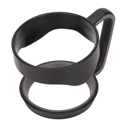 Tumbler Cup Handle Travel Mug Holder 2 Circle Non Slip for Car Icemaster Snowman 30OzBlack V1294-YM0523-3118220015211