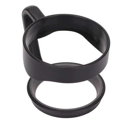 Tumbler Cup Handle Travel Mug Holder 2 Circle Non Slip for Car Icemaster Snowman 30OzBlack V1294-YM0523-3118220015211