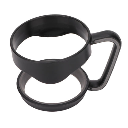 Tumbler Cup Handle Travel Mug Holder 2 Circle Non Slip for Car Icemaster Snowman 30OzBlack V1294-YM0523-3118220015211