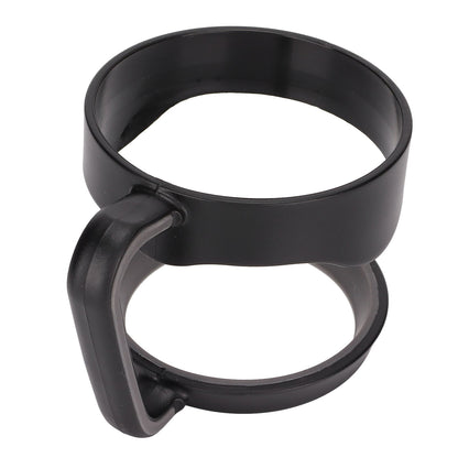 Tumbler Cup Handle Travel Mug Holder 2 Circle Non Slip for Car Icemaster Snowman 30OzBlack V1294-YM0523-3118220015211