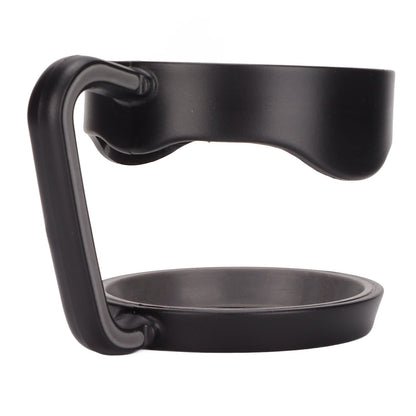 Tumbler Cup Handle Travel Mug Holder 2 Circle Non Slip for Car Icemaster Snowman 30OzBlack V1294-YM0523-3118220015211