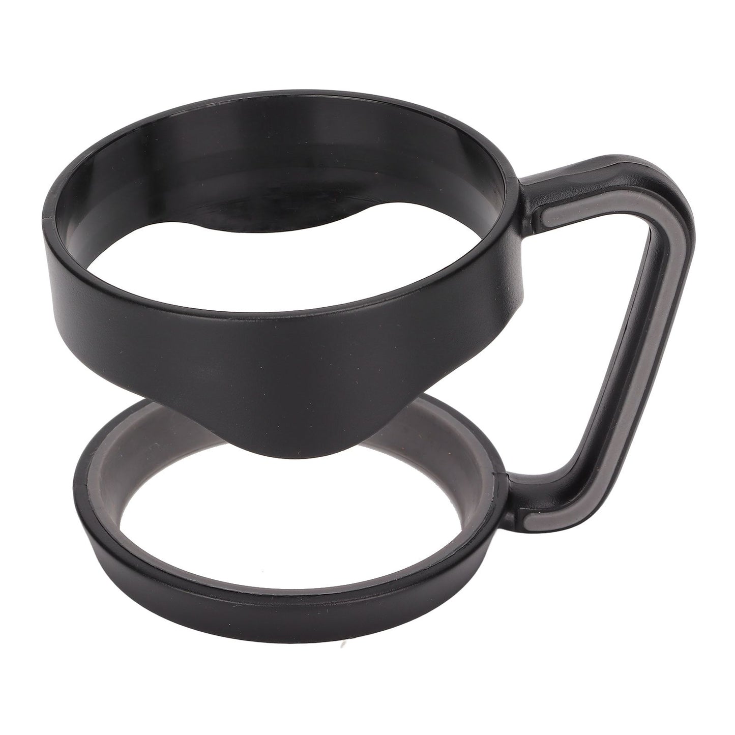 Tumbler Cup Handle Travel Mug Holder 2 Circle Non Slip for Car Icemaster Snowman 30OzBlack V1294-YM0523-3118220015211
