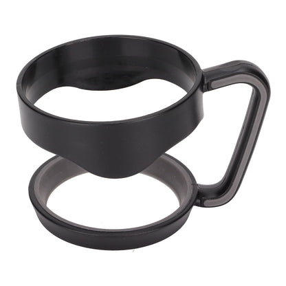 Tumbler Cup Handle Travel Mug Holder 2 Circle Non Slip for Car Icemaster Snowman 30OzBlack V1294-YM0523-3118220015211